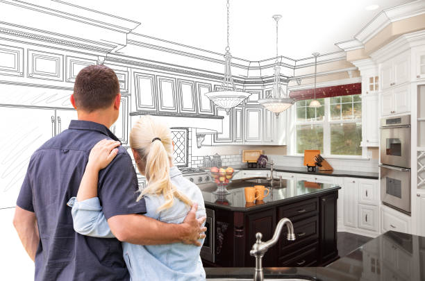 Professional Cabinet Refacing technician working in Ashton, MD